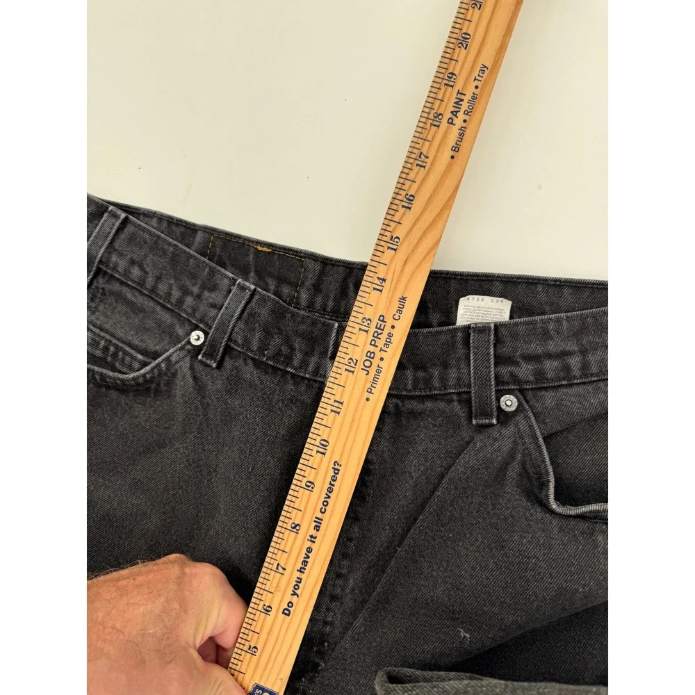 Vintage Levi's 550‎ Orange Tab Jeans Mens 38x34 Faded Black 90s Tapered USA Made